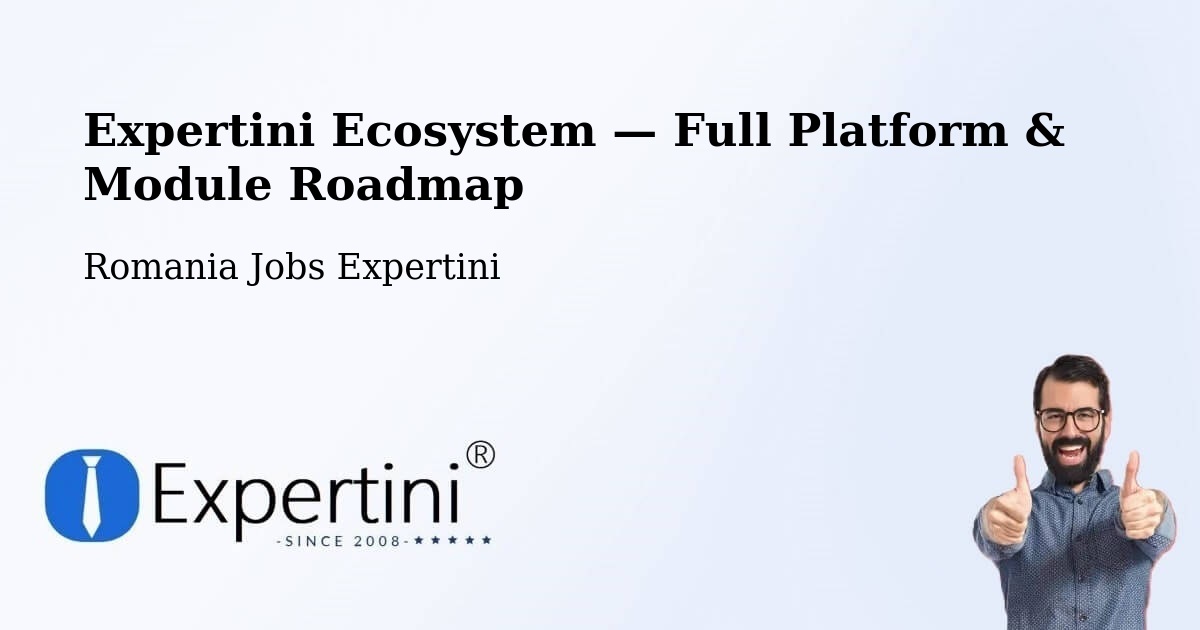 Expertini Ecosystem — Full Platform & Module Roadmap – Cehei